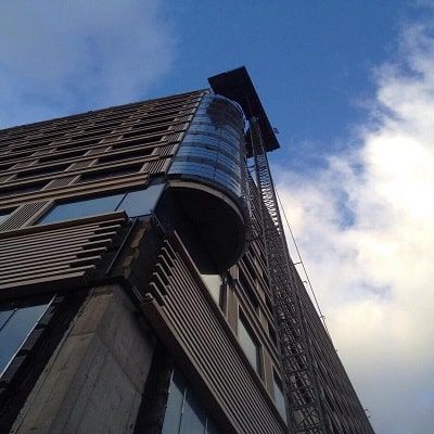 Мачтовая строительная платформа